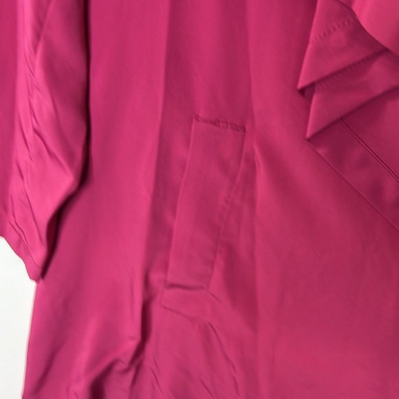 SPACE COUTURE NWT MALICE TRENCH SPLOVERINC OPEN FRONT WATERFALL JACKET  SZ L - Picture 5 of 7